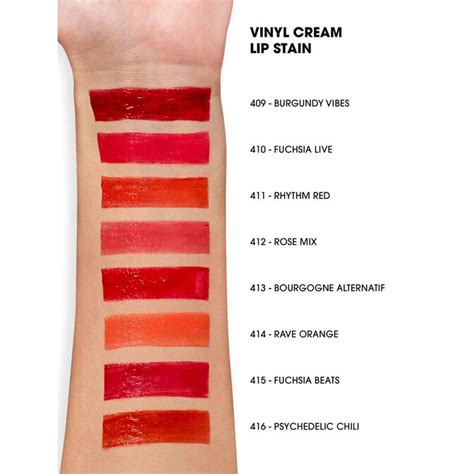 ysl vinyl cream lip stain 409|ysl lip stain 412.